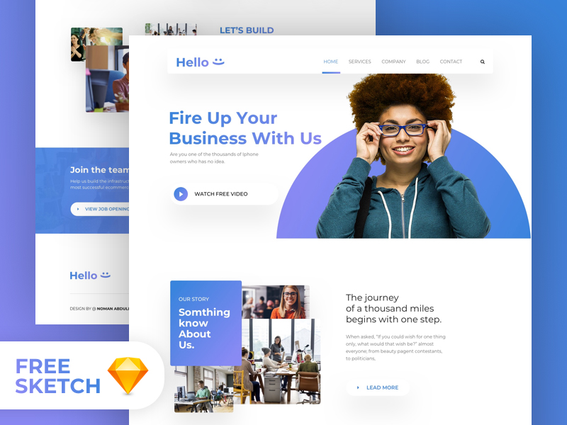 Start-up Landing Page